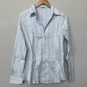 ETRO Spa | Via Spartaco 3 Button Down Damask Jacquard Dress Shirt Made in Italy